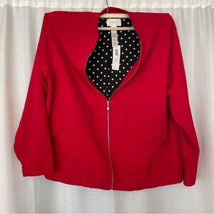 Chico brand new! beautiful red light weight jacket